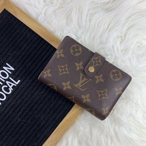 Louis Vuitton Kisslock Monogram Wallet